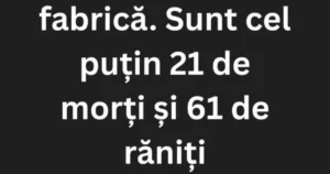 EXPLOZIE DEVASTATOARE
