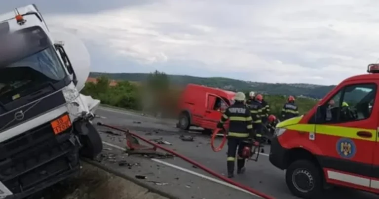 ACCIDENT DE GROAZĂ PE CENTURA CLUJULUI!